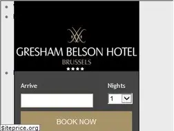Sites similar to gresham-hotels-brussels.com