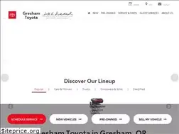 Sites similar to greshamtoyota.com