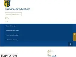 Sites similar to greussenheim.de