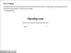 Sites similar to greyclothing.ca
