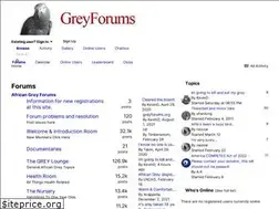 Sites similar to greyforums.net