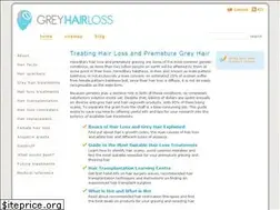 Sites similar to greyhairloss.com