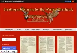 Sites similar to greyhawkonline.com