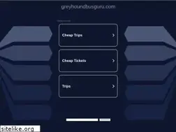 Sites similar to greyhoundbusguru.com