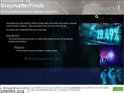 Sites similar to greymatterfinch.com