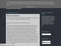Sites similar to greymiraclecure.blogspot.com