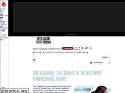 Sites similar to greysanatomy.wikia.com