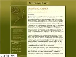 Sites similar to greyshades.wordpress.com