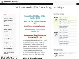 Sites similar to greysheetmeetings.org