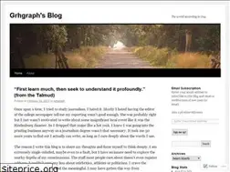 Sites similar to grhgraph.wordpress.com