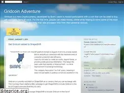 Sites similar to gridcoins.blogspot.com