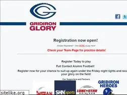 Sites similar to gridironglory.com