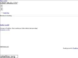 Sites similar to gridmediallc.com
