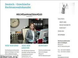 Sites similar to griechenland-anwalt.com