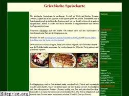 Sites similar to griechische-speisekarte.de