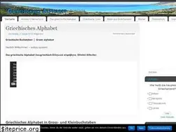 Sites similar to griechischesalphabet.net