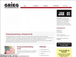 Sites similar to griegkalender.no