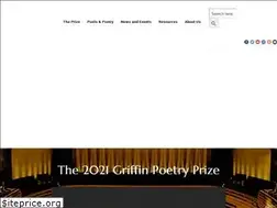 Sites similar to griffinpoetryprize.com