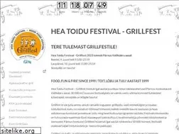 Sites similar to grillfest.ee