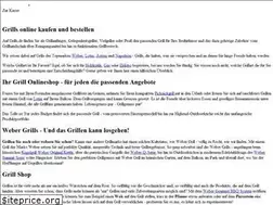 Sites similar to grills.de