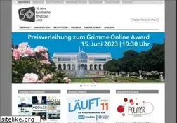 Sites similar to grimme-institut.de
