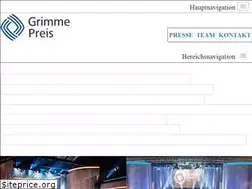 Sites similar to grimme-preis.de