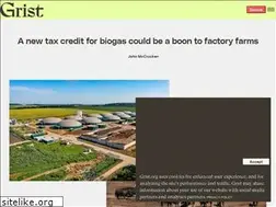 Sites similar to grist.org