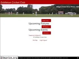 Sites similar to grittletoncricketclub.org.uk