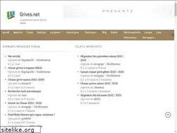 Sites similar to grives.net