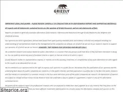 Sites similar to grizzlyreports.com