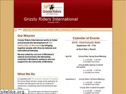 Sites similar to grizzlyridersinternational.org