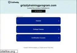 Sites similar to grizzlytrainingprogram.com