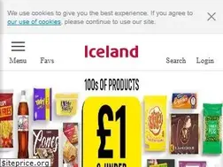 Sites similar to groceries.iceland.co.uk