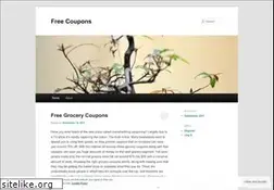 Sites similar to groceryfreecoupons.wordpress.com