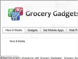 Sites similar to grocerygadgets.com