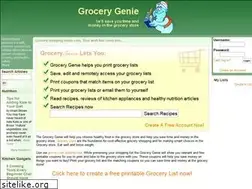 Sites similar to grocerylists.com
