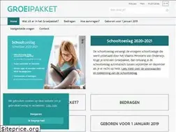 Sites similar to groeipakket.be