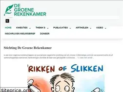 Sites similar to groene-rekenkamer.nl