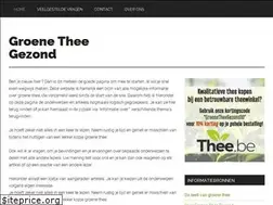 Sites similar to groenetheegezond.be