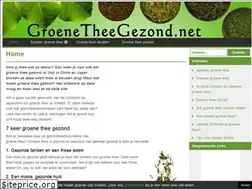 Sites similar to groenetheegezond.net