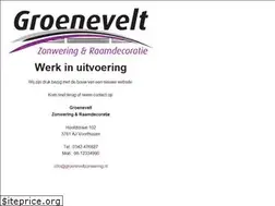 Sites similar to groeneveltzonwering.nl