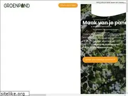 Sites similar to groenpand.nl