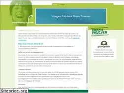 Sites similar to groenproeven.nl