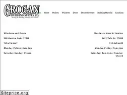 Sites similar to groganbuildingsupply.com