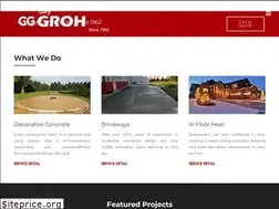 Sites similar to grohconcrete.com