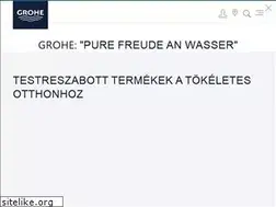 Sites similar to grohe-hungary.com