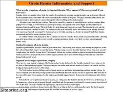Sites similar to groin-hernia.com