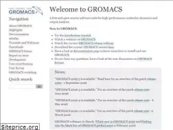 Sites similar to gromacs.org