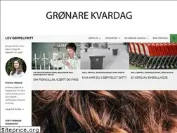 Sites similar to gronarekvardag.no