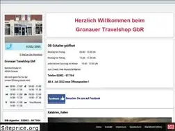 Sites similar to gronauer-travelshop.de